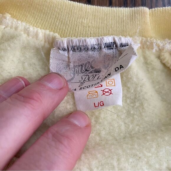 Vintage New Brunswick Lighthouse Sweatshirt Canada Large - Picture 4 of 5